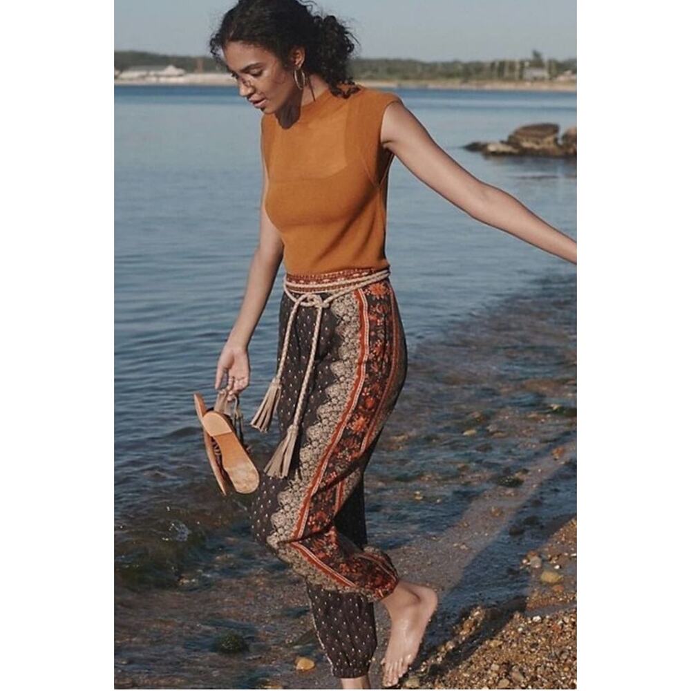 FARM RIO for Anthropologie Teresita Jogger Pants Size Small